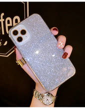 Fashion 2 In 1 Paperboard Bling Glitter Clear Crystal Case Cover For iPhone XS 11 Pro Max Case For iphone X XR 8 7 6 6S Plus SE 2024 - buy cheap