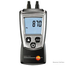 Medidor de presión de aire lineal Testo 510, herramientas de medición de 0-100 hPa (0563 0510/0560 0510), diferencial Digital, 500mbar 2024 - compra barato