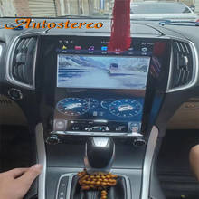 Radio con GPS para coche, reproductor Multimedia con Android 9,0, 4 + 64GB, para Ford EDGE 2015-2019, SYNC3 MAL, Carplay, unidad principal, estéreo 2024 - compra barato