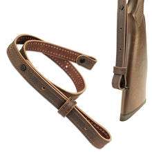 Kosibate-eslinga de Rifle de cuero genuino, Correa táctica para escopeta, accesorios militares, eslingas de pistola 2024 - compra barato