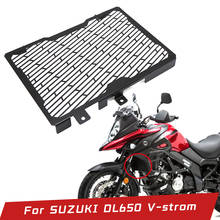 Motorcycle Accessories Aluminum Radiator Grille Guard Cover Protector For SUZUKI V-STROM DL650 DL 650 2017-2019 2024 - buy cheap