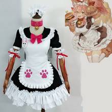 Disfraz de Gaming Fate/Grand Order Tamamo Cat, disfraz de sirvienta, vestido de Fate/EXTRA FGO Holloween, disfraces de fiesta para mujeres y niñas, hecho a medida 2024 - compra barato