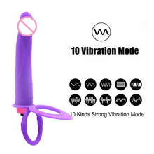 Strapon Double Penetration Male Dildo Anal Vibrator For Couples Women Erotic Faloimitator Vibe Massager Adult sex toys for men 2024 - buy cheap