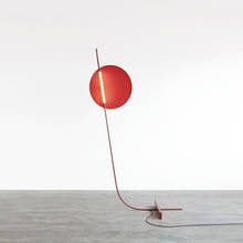 Italiano minimalista moderno nordic criativo sala de estar arte cabeceira quarto estudo designer lâmpada assoalho 2024 - compre barato