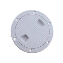 ABS Plastic White Round Locking Deck Access Plate Cover 4 inch 6 inch 8 inch Marine Hardware Watertight Deck Inspection Plate 2024 - buy cheap