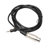10Ft 1/8 Inch 3.5mm Male to XLR 3 Pin Female Microphone Mic Stereo Audio Cable Professional Wired Microphones Audio Cable 2024 - buy cheap