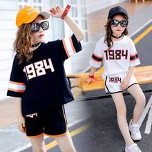Kids Clothes Girl Sport Suits Summer 2021 Teenage Girls Clothing Set Short Sleeve T Shirt & Shorts Casual Outfits 8 12 13 Years 2024 - buy cheap