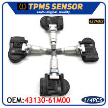 Sensor de presión de neumáticos TPMS, para Suzu 43139-61M00. ki Jimmy Kizashi Splash Swift Sport SX4 s-cross Vitara 43130-61M00 2024 - compra barato