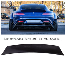 Alerón trasero para maletero de coche, accesorio de fibra de carbono compatible con Mercedes Benz AMG GT AMG PD Coupe 2024 - compra barato