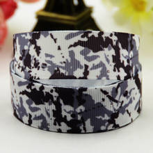 22mm 25mm 38mm 75mm Ruban satin Camouflage Cartoon Character printed Grosgrain Ribbon party decoration X-01202 10 Yards 2024 - buy cheap