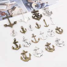 10Pcs Anchors Charms Pendants DIY Jewely Making Alloy Findings Accessory For Necklaces Earrings 2024 - buy cheap