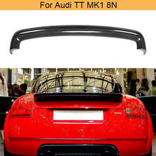 For TT Carbon Fiber Rear Spoiler Wing for Audi TT MK1 8N 1998 - 2006 Rear Trunk Spoiler Boot Lip Wing Car Sticker 2024 - buy cheap