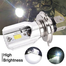 Super bright.Headlight Bulb LED Motorcycle 1x H4 BA20D DC 12V 2024 - buy cheap