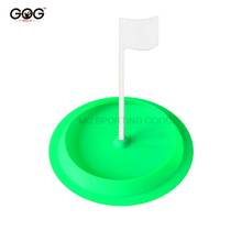 All-direction golf putting cup macio borracha prática putter buraco bandeira verde ferramenta de treinamento ao ar livre indoor 2024 - compre barato
