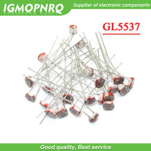 Resistor fotossensível compatível com 5537 peças, resistor de luz gl5537 5mm, resistência fotossensível 35514 igmopnrq 2024 - compre barato
