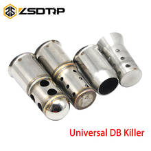 ZSDTRP-silenciador Universal DB Killer para motocicleta, Catalizador para AK Yoshimura, 51mm, 60mm, todoterreno, ATV 2024 - compra barato