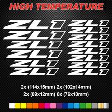 For 14XZL1 HI-TEMP PREMIUM BRAKE CALIPER DECALS STICKERS CAST VINYL Camaro Car Styling 2024 - buy cheap