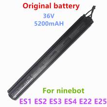 Bateria interna para scooter elétrica ninebot, 36v, 5200mah, modelo es1, es2, es3, es4, kickscooter 2024 - compre barato
