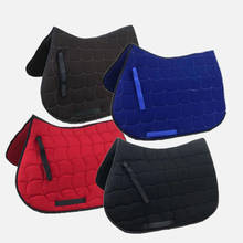 Western Horse Riding Protective Cushion Cotton Saddle Pads Sweat Absorbing Equestrian Show, High Quality Horse Saddle Pad 2024 - buy cheap