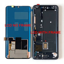 6,47 "Оригинальный M & Sen для Xiaomi Mi Note 10 Mi Note 10 Pro ЖК-экран + сенсорная панель дигитайзер Рамка для Xiaomi Mi CC9 Pro 2024 - купить недорого