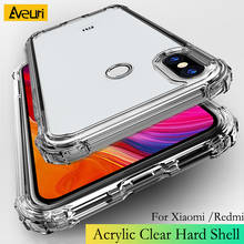 Transparent PC Hard Phone Case For Xiaomi Redmi Note 9s 9 s Pro Max Coque Airbag Shockproof For Redmi Note 7 8 Pro 8T Cover Case 2024 - buy cheap