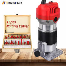 500W 800W Electric Trimmer 30000rpm Woodworking Electric Wood Trimmer Carving Machine Carpenter Milling Cutter Power Tools 2024 - buy cheap