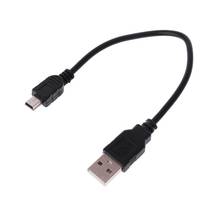 USB 2.0 short A male to mini 5 pin B Data Adapter cord cable 2024 - купить недорого