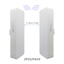 2 peças 1-3km 300 mbit aberto roteador cpe 5.8g sem fio ponto de acesso roteador wi-fi ponte dispositivo wi-fi extensor dupla banda repetidor 2024 - compre barato