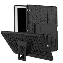 Caso da tabuleta para huawei mediapad t3 10 9.6 "AGS-W09/l09/l03 capa protetora tpu + pc 2 em 1 híbrido resistente à prova de choque durável escudo 2024 - compre barato