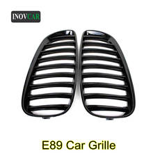 Single Slat Line Car Front Bumper Air Intake Grille For BMW Z4 E89 2009-2016 Glossy/ Matte Black Mesh Grille 2024 - buy cheap