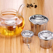 Stainless Steel Tea Strainer Locking Tea Infuser Filter Mesh Tea Ball Seasoning Herb Spices Ball Strainer Infusor Mesh Tool 2024 - buy cheap