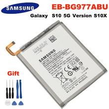 EB-BG977ABU 4500 мА/ч, Samsung оригинальный аккумулятор для Samsung GALAXY S10 5G версия S10 X версия Аутентичные Мобильный телефон батареи 2024 - купить недорого
