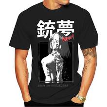 Batalha anjo alita t camisas gunnm filme em quadrinhos anime t-shirts men manga curta casual t-shirts o-pescoço roupas de algodão streetwear 2024 - compre barato