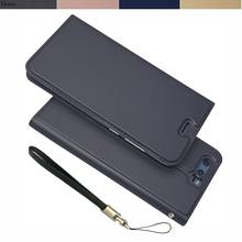 Wallet Case for Huawei Honor 9 / Honor 9 Premium STF-L09 Drop-proof Phone Case Magnetic attraction Ultra-thin Matte Touch 2024 - buy cheap