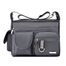 Bolsa de ombro masculina, bolsa de carteiro, náilon, material britânico, lazer, estilo universitário, design de alta qualidade, multifuncional, grande capacidade 2024 - compre barato