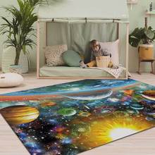 Cartoon Design Carpet Dream starry sky 3D Printed Home Big Carpets For Living Room Bedroom Area Rug Kids Girl Rug Baby Crawl Mat 2024 - buy cheap
