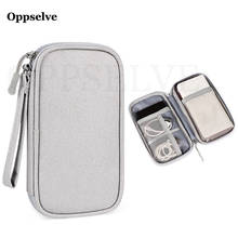 Cable Bag Mobile Phone Case Portable Electronic Earphone Case Zipper Storage Gadget Durable Travel Small Bag Digital Organizer 2024 - buy cheap