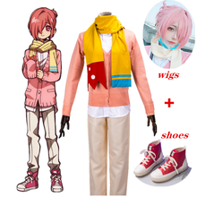 Anime Toilet-bound Jibaku Shounen, hanako-kun, Hanako kun Mitsuba, peluca, zapatos de cosplay, disfraz personalizado, en stock 2024 - compra barato