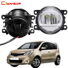 Conjunto de luz antiniebla 2 en 1 para coche, luz de circulación diurna para Nissan Note E11 MPV 2006-2013, lámpara antiniebla de parachoques delantero DRL 30W 8000LM 12V 2024 - compra barato