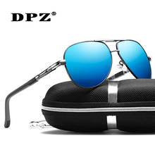 2020 DPZ ретро мужские поляризованные солнцезащитные очки из авиационного сплава унисекс классические UV400 Мужские Солнцезащитные очки Polaroid для мужчин Oculos de sol 2024 - купить недорого
