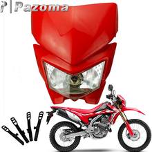 Уличные велосипеды MX фары для мотокросса для Yamaha Honda CR 125R 250R 500R 450R CRF 50F 70F 80F 100F 150F TT225 350 TTR125L XT YZ 2024 - купить недорого