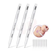 Permanent Makeup Supplies Tattoo Eyebrow Design Remove Skin Marker Pen Magic Eraser Tattoo Scribe Tool Microblading Accesories 2024 - buy cheap