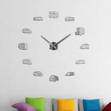 new Quartz wall clocks 3d real big wall clock fashion watches rushed mirror sticker diy living room decor free shipping 2024 - buy cheap