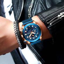 CRRJU Quartz Watch Men Watch 2019 new  Automatic Date Large dial Men Sport men watch  Relogio Masculino Leather Top Luxury Brand 2024 - buy cheap
