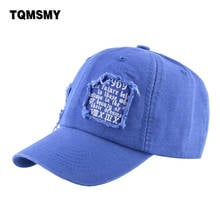 TQMSMY-sombreros de béisbol con bordado de letras para hombre y mujer, gorras de béisbol con bordado de letras, Snapback, Hip Hop, 100% algodón, TME137 2024 - compra barato