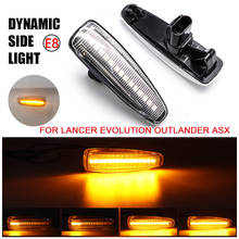 2Pcs Led Dynamic Sequential Blinker Turn Signal Light For Mistubishi Outlander Sport Mirage Sport Lancer Evolution X 2024 - buy cheap