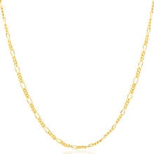 Yellow Gold Color Figaro Chain Choker Short Necklaces for Women Girls Boys Kids Baby Children Jewelry Anti allergy Gift 14" 35cm 2024 - buy cheap