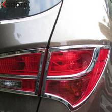 For Hyundai Santa Fe ix45 2013 2014 2015 Hatchback Chrome Taillight Lamp Trim Cover Rear Tail Light Lamp Car Accessories 2024 - buy cheap