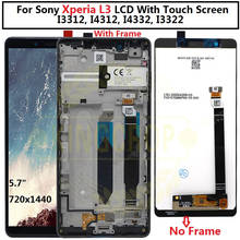 L3 LCD 5.7" For Sony Xperia L3 LCD Display Touch Screen Digitizer Full Assembly Replacement Parts For I3312 I4312 I4332 I33 lcd 2024 - buy cheap