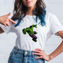 Hulk Tshirt Top For Teenagers Women Enfant Summer Fashion Print Graphic Tees Top Dropship Female's Clothes 2024 - buy cheap